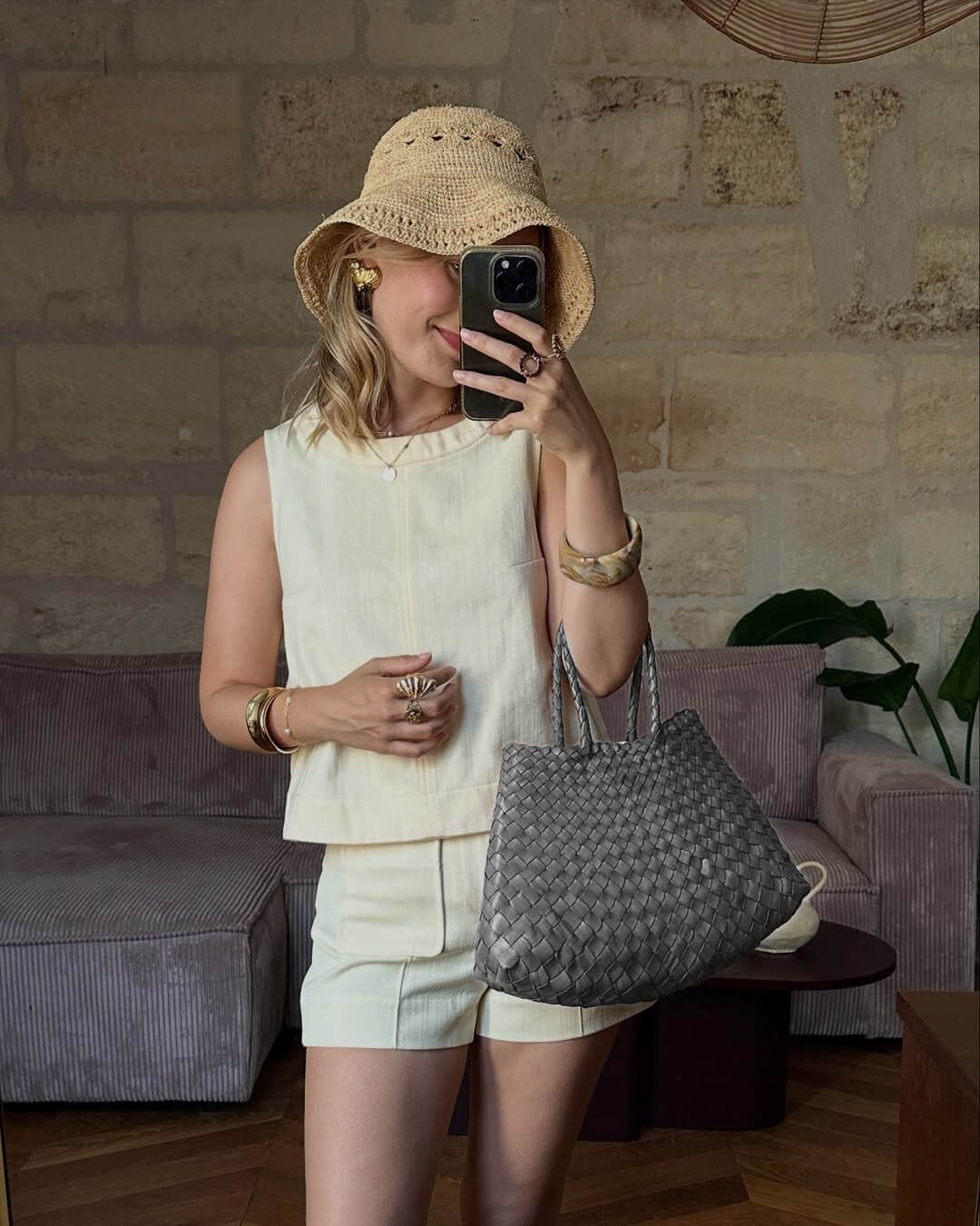 Madeleine Fabric Medium Suitcase