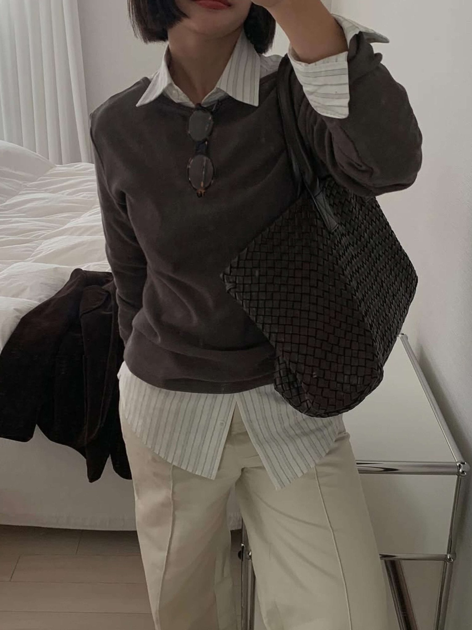 Zarina Braided Suitcase