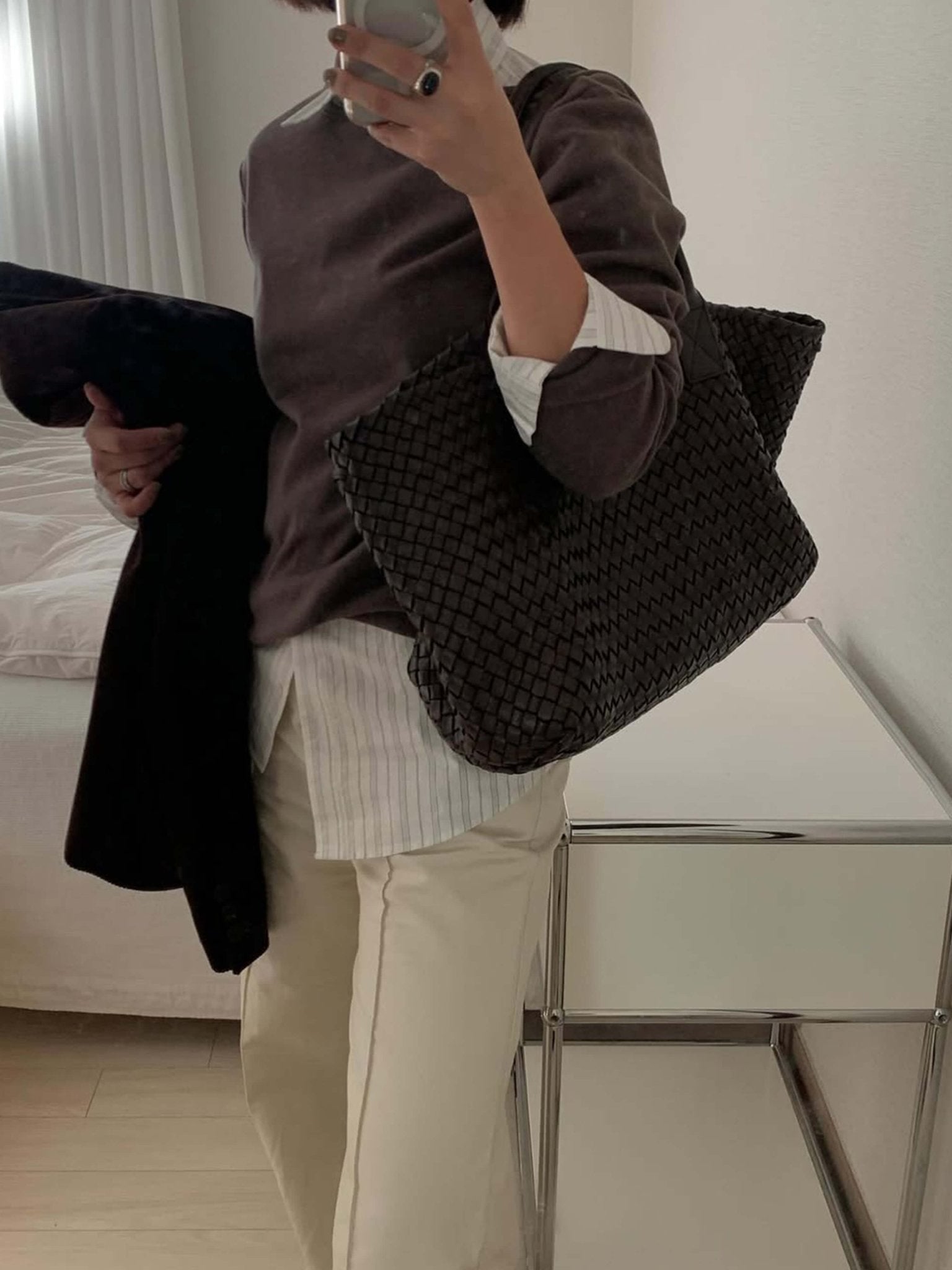 Zarina Braided Suitcase